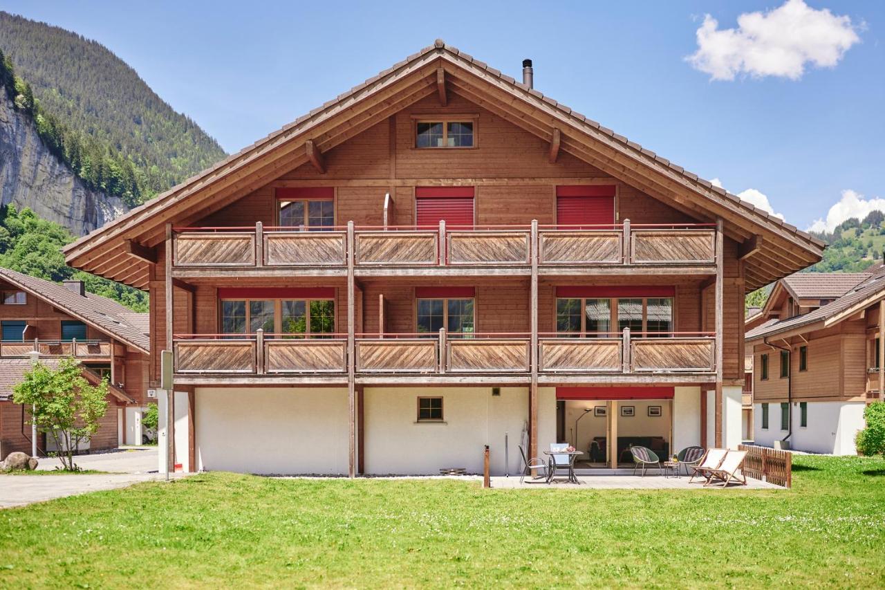 Apartment Truemmelbach, Comfortabl & Cozy, Private Terrace With Best Views Lauterbrunnen Exterior photo