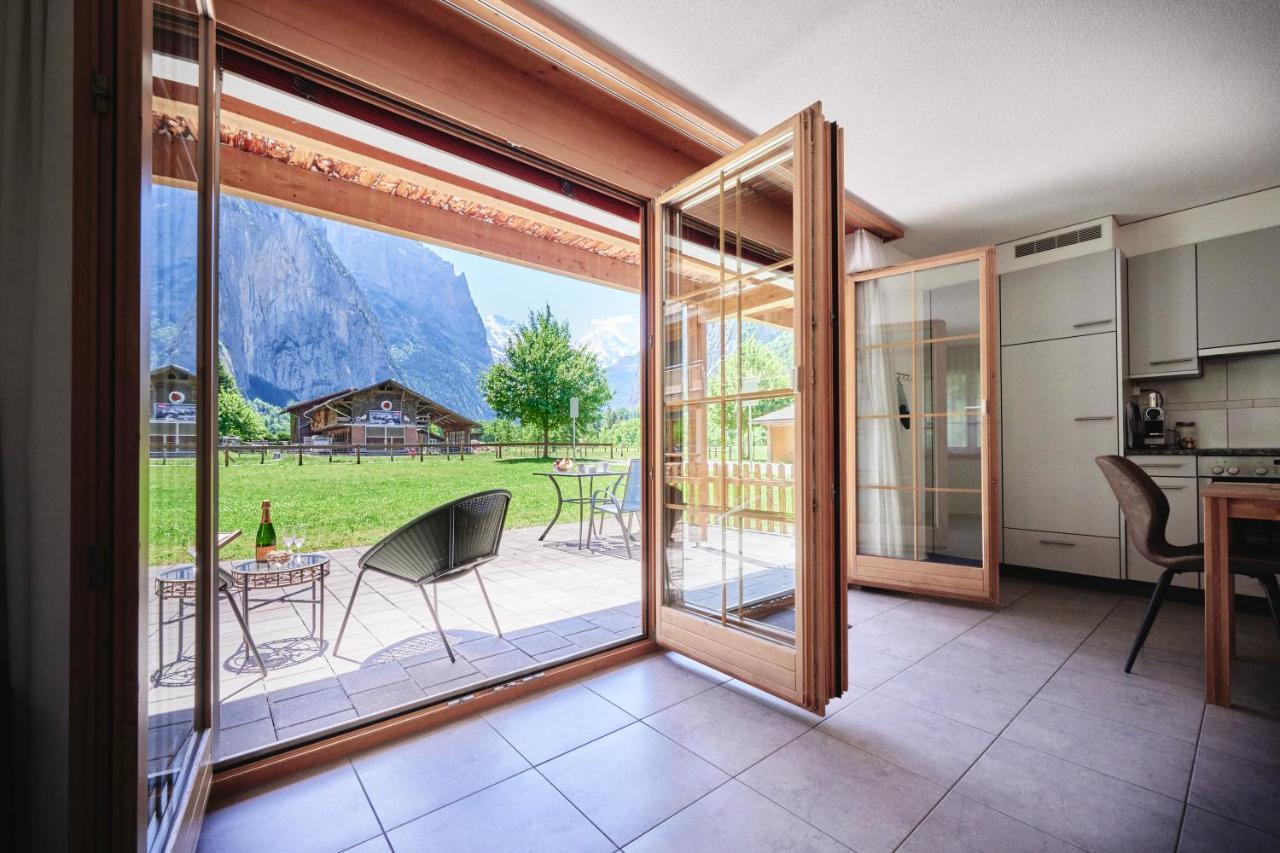 Apartment Truemmelbach, Comfortabl & Cozy, Private Terrace With Best Views Lauterbrunnen Exterior photo