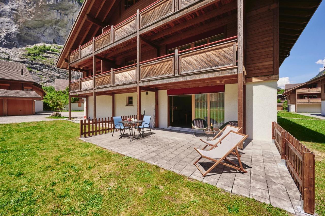 Apartment Truemmelbach, Comfortabl & Cozy, Private Terrace With Best Views Lauterbrunnen Exterior photo